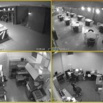 Установка видеонаблюдения на складе